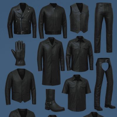 Men's Leather Clothing