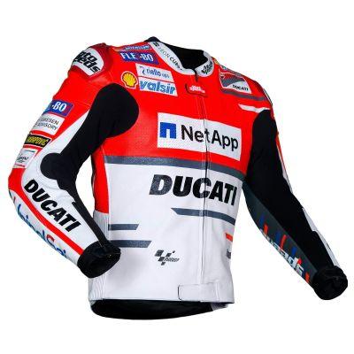 Andrea Dovizioso Ducati MotoGP 2018 Leather Jacket