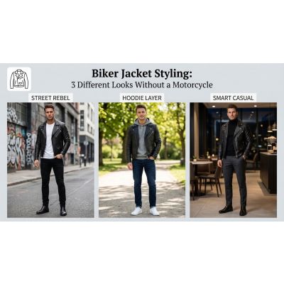 Biker Jacket Styling: How to Look Cool Even Without a Motorcycle