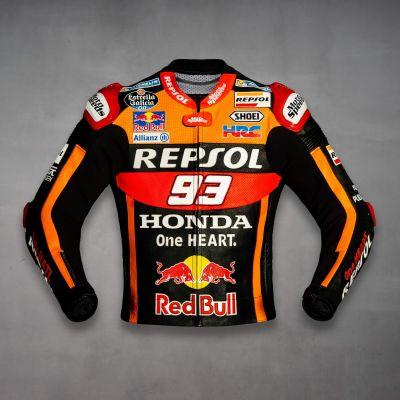 Marc Marquez 93 Honda Repsol Black Jacket 2017