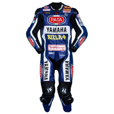 Michael van der Mark Yamaha SBK 2017 Race Leather Suit