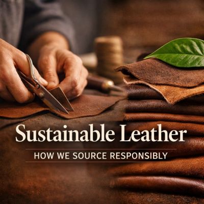  Sustainable Leather: How We Source Responsibly