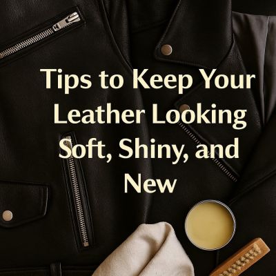 Tips to Keep Your Leather Looking Soft, Shiny, and New
