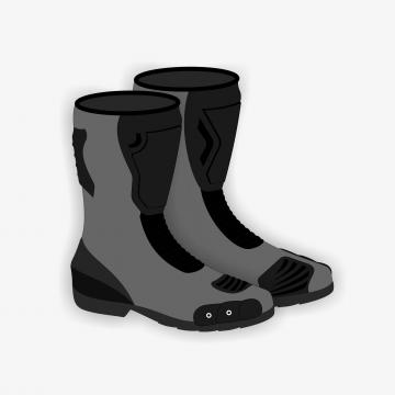 Custom Motorcycle Boots