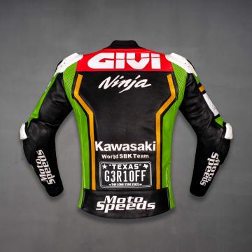 Leather Kawasaki Jacket Garrett Gerloff SBK 2025