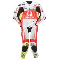 Andrea Iannone 2014 Motorbike Leather Suit front