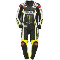 Ben Spies Yamaha Monster 2010 motorbike Leather Suit