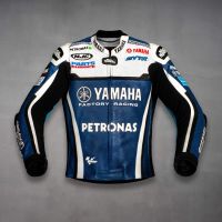 Ben Spies Yamaha 2011 MotoGP Leather Jacket front view