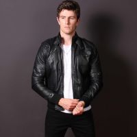 Bomber Dakota Men Leather Jacket