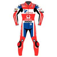 Danilo Petrucci Ducati MotoGP 2018 Leather Suit front view