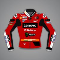 Enea Bastianini Street Racing Jacket Ducati MotoGP 2023 front view