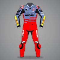 Fabio Di Giannantonio Ducati Full Leathers MotoGP 2023 front view
