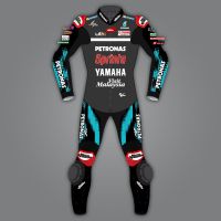 Fabio Quartararo Yamaha Petronas Racing Suit MotoGP 2020 front view