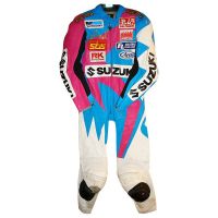 Fred Merkel Yoshimura Suzuki WSBK Leather Suit 