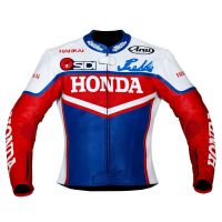 Freddie Spencer Honda Daytona 1985 Leather Jacket front