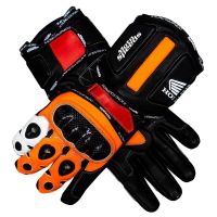 Honda Repsol Motorbike Leather Gloves