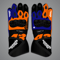 Jack Miller Gloves MotoGP 2024 upper view
