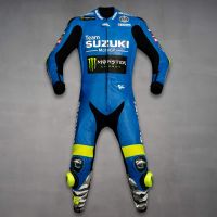 Joan Mir Suzuki One Piece Leather Suit MotoGP 2022 front view