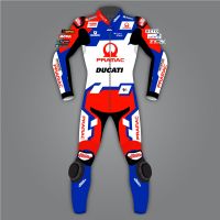 ducati one piece leathers front view