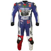 Jorge Lorenzo 2014 Movistar Yamaha M1 Motorbike Leather Suit