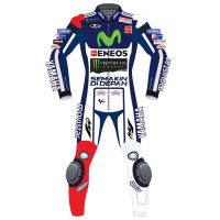 Jorge Lorenzo Movistar Yamaha MotoGP 2015 Leathers front