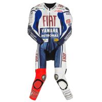 Jorge Lorenzo Yamaha Fiat MotoGP 2010 Leather Suit