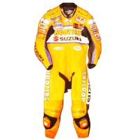 Larry Pegram Suzuki AMA Leather Suit