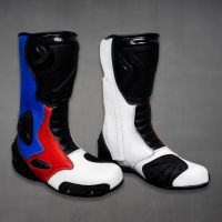 Leon Haslam BMW Motorbike Leather Boots