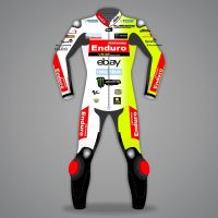 Marco Bezzechi Ducati VR46 Team Suit MotoGP 2024 front view