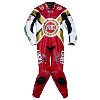 Martin Craggill Lucky Strike Kawasaki Leather Suit