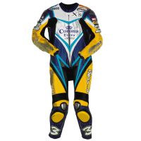 Max Biaggi Suzuki WSBK 2007 Leather Suit