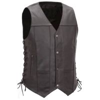 Motorcycle Vest with Gun Concealment Pocket