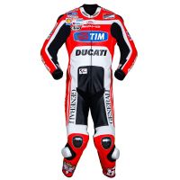 Nicky Hayden Ducati MotoGP 2011 Leather Suit