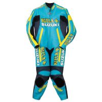 Suzuki Rizla Motorbike Racing Leather Suit