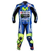 Valentino Rossi Movistar Yamaha Le Mans MotoGP 2016 Suit front