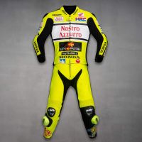 Valentino Rossi Nastro Azzurro Honda MotoGP Leather Suit