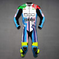 Valentino Rossi Yamaha Fiat 500 MotoGP 2007 Leather Suit