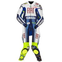 Valentino Rossi Yamaha Fiat MotoGP 2009 Leather Suit