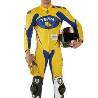 Team Motorbike Racing Leather Suit 
