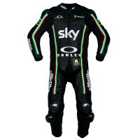 VR46 Riders Academy Sky Team 2017 Race Suit front