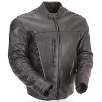 Motorcycle Jacket with Waterproof Over-Coat & CE Armor
