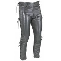 Women Laces Leather Pant